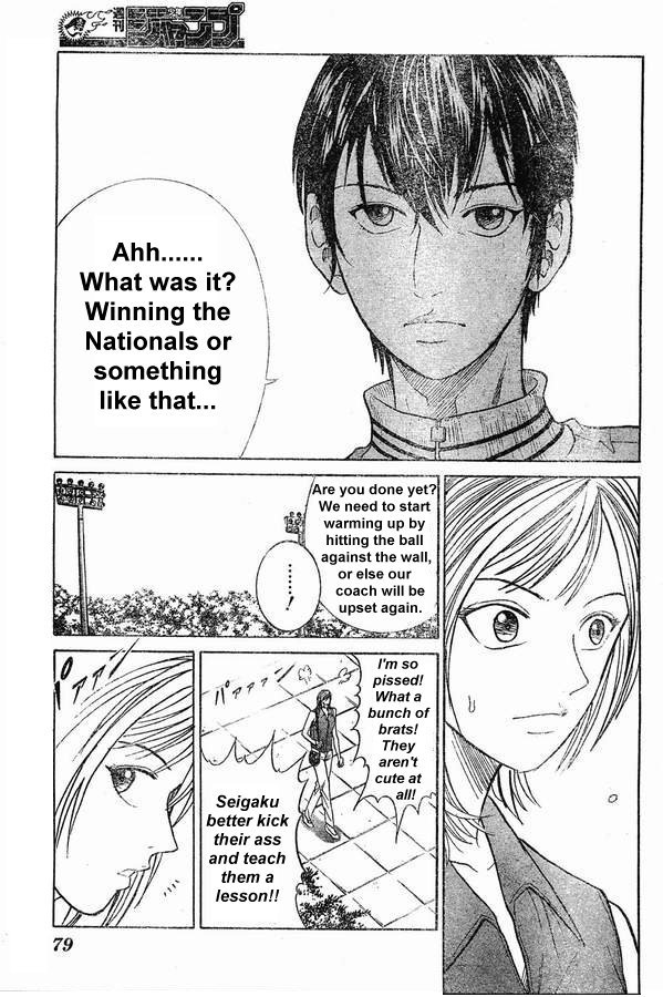 Prince of Tennis Chapter 162 page 13 - Chapter 162: The Skill Of Saitama's Midoriyama Jr. High