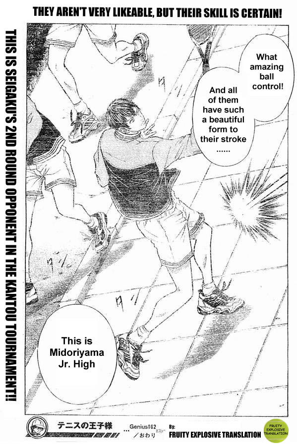 Prince of Tennis Chapter 162 page 16 - Chapter 162: The Skill Of Saitama's Midoriyama Jr. High