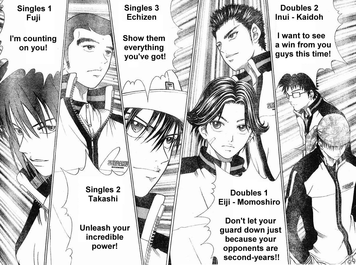 Prince of Tennis Chapter 162 page 6 - Chapter 162: The Skill Of Saitama's Midoriyama Jr. High