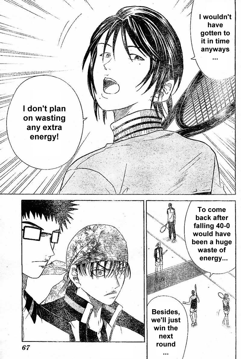Prince of Tennis Chapter 163 page 13 - Chapter 163: Endurance