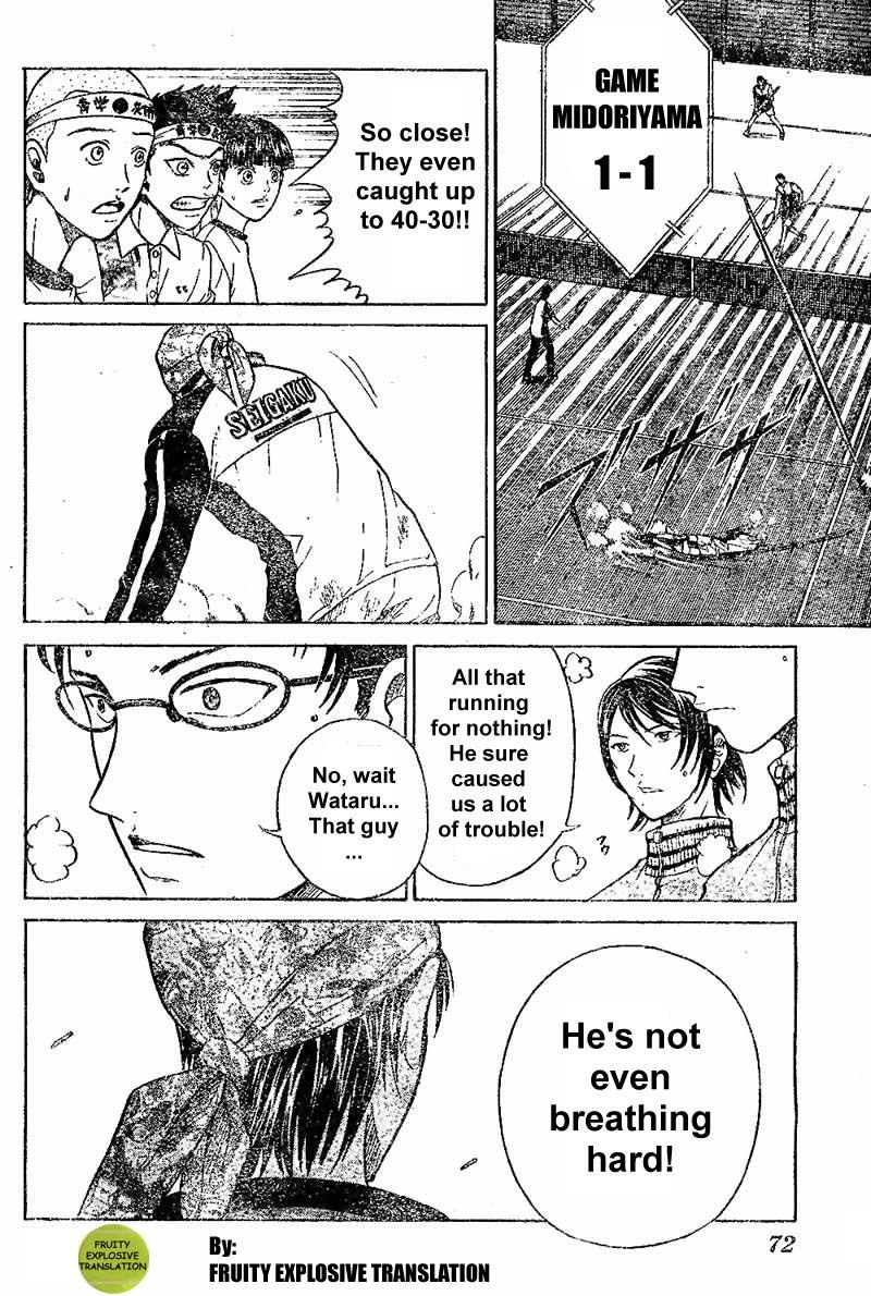 Prince of Tennis Chapter 163 page 18 - Chapter 163: Endurance