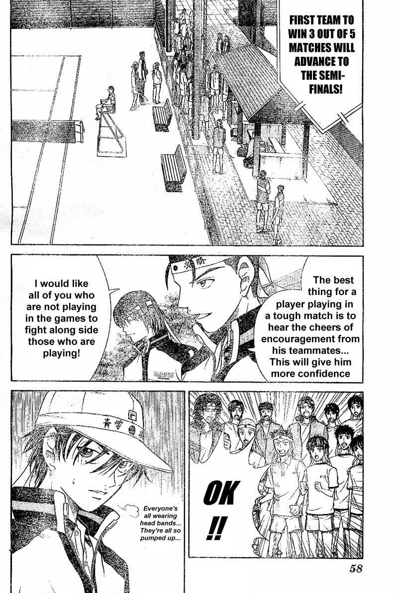 Prince of Tennis Chapter 163 page 4 - Chapter 163: Endurance