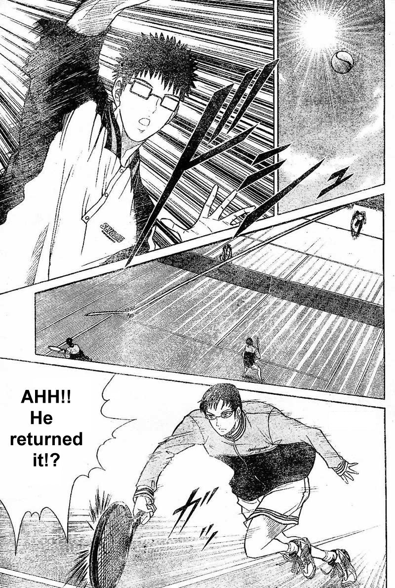 Prince of Tennis Chapter 163 page 9 - Chapter 163: Endurance