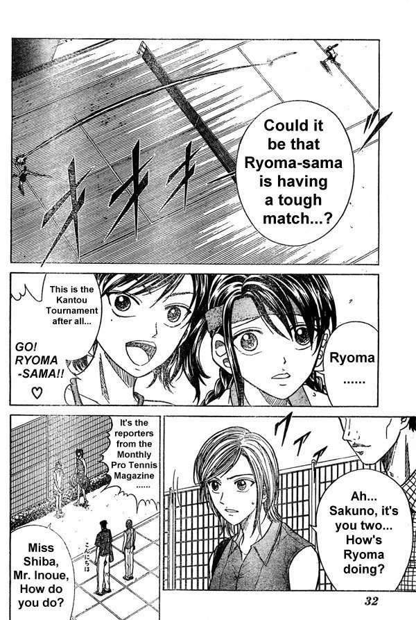 Prince of Tennis Chapter 164 page 6 - Chapter 164: To Each Their Own Battle