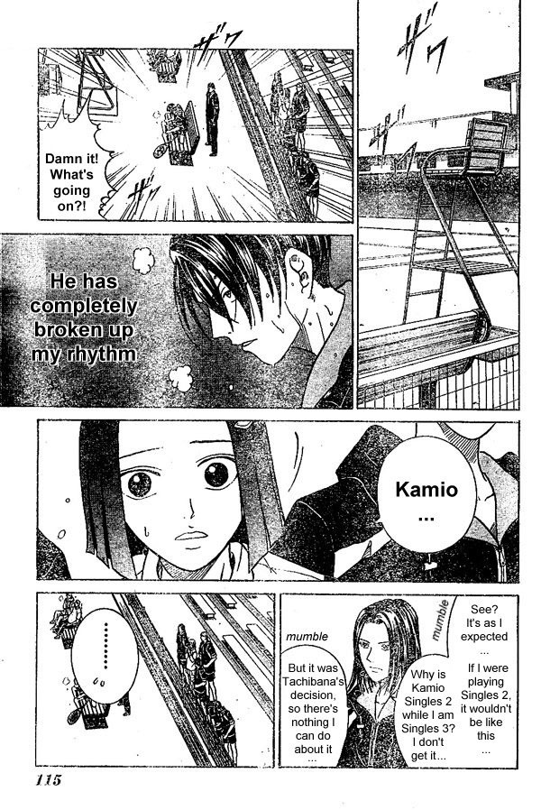 Prince of Tennis Chapter 166 page 12 - Chapter 166: Follow the Rhythm