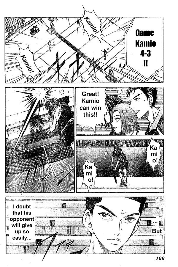 Prince of Tennis Chapter 166 page 3 - Chapter 166: Follow the Rhythm
