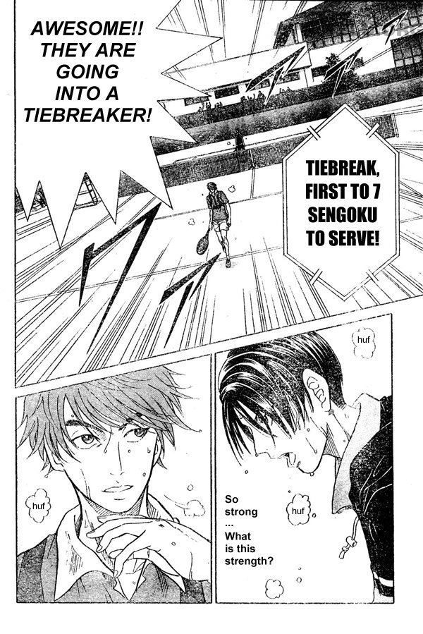 Prince of Tennis Chapter 167 page 11 - Chapter 167: Sengoku vs Kamio