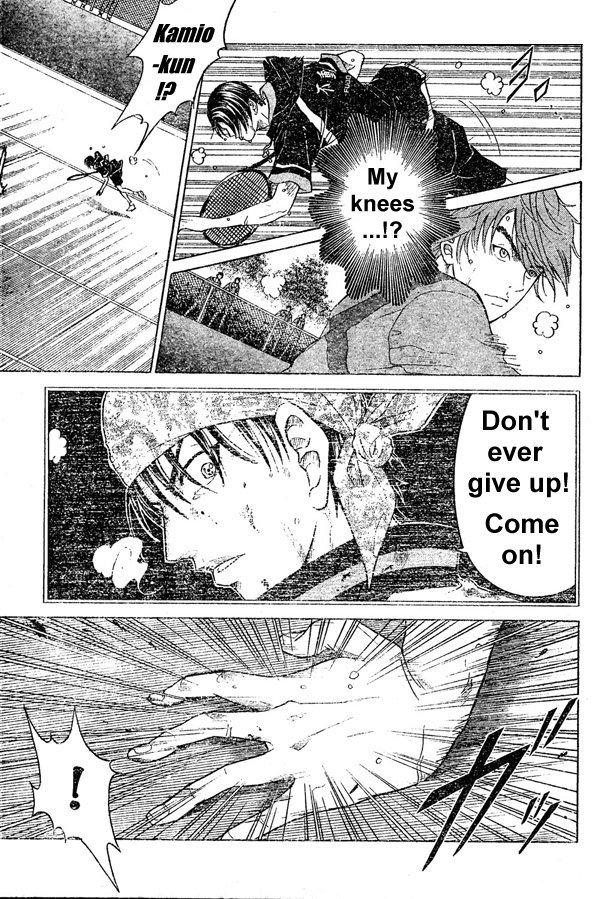 Prince of Tennis Chapter 167 page 14 - Chapter 167: Sengoku vs Kamio