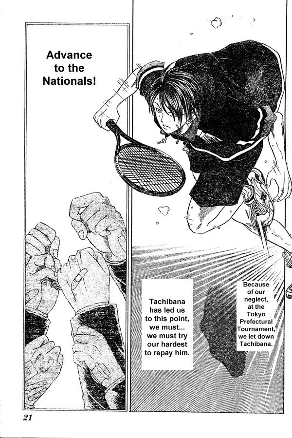 Prince of Tennis Chapter 167 page 3 - Chapter 167: Sengoku vs Kamio