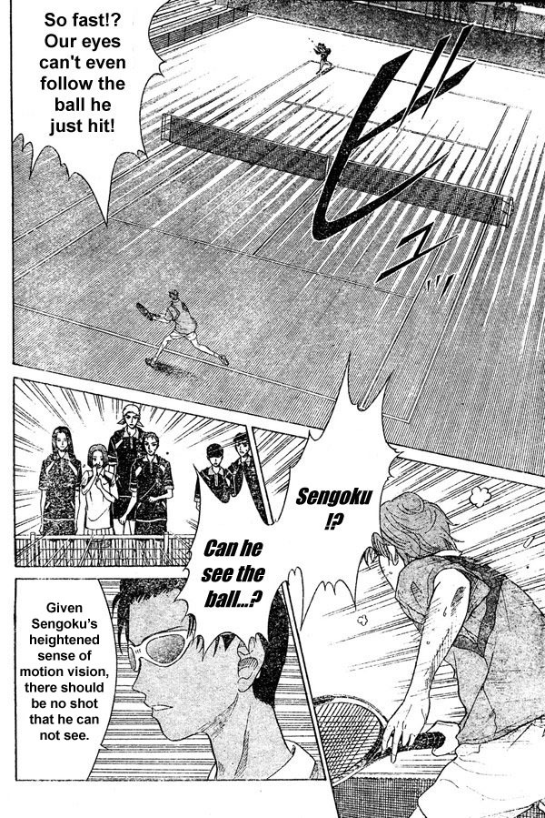 Prince of Tennis Chapter 167 page 5 - Chapter 167: Sengoku vs Kamio
