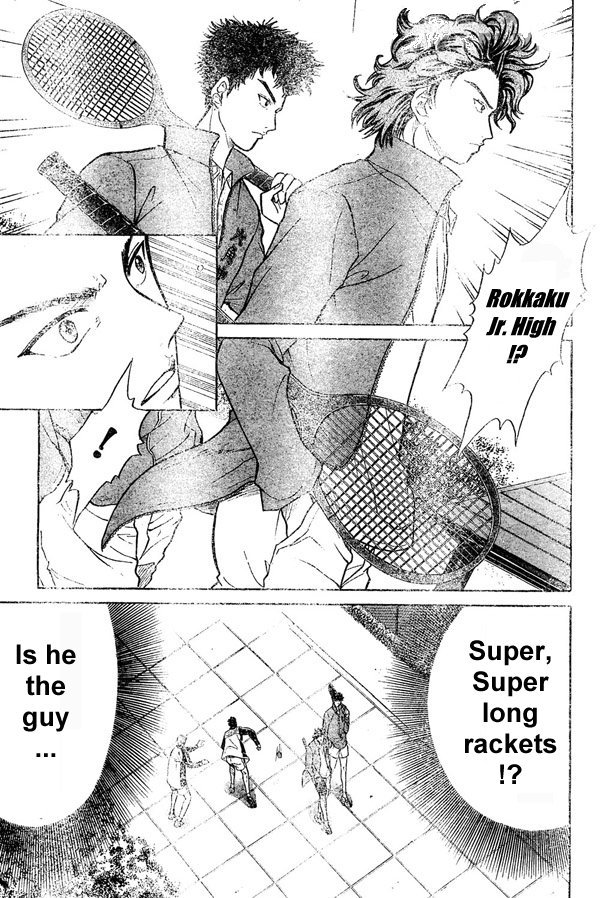 Prince of Tennis Chapter 168 page 11 - Chapter 168: The Man With The Long Racket