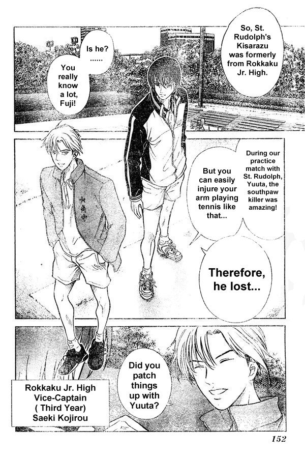 Prince of Tennis Chapter 168 page 15 - Chapter 168: The Man With The Long Racket