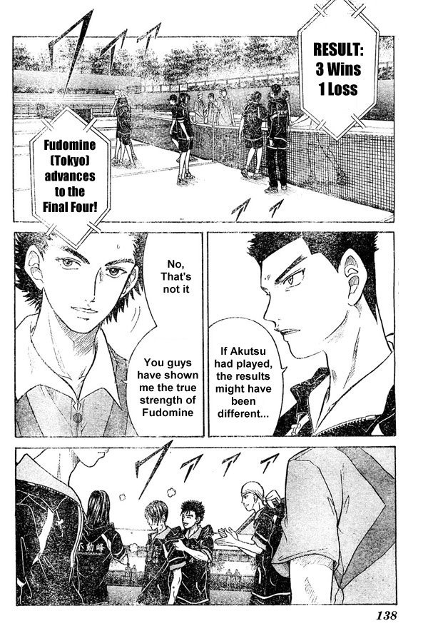 Prince of Tennis Chapter 168 page 2 - Chapter 168: The Man With The Long Racket
