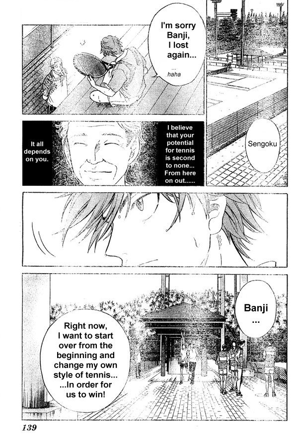 Prince of Tennis Chapter 168 page 3 - Chapter 168: The Man With The Long Racket