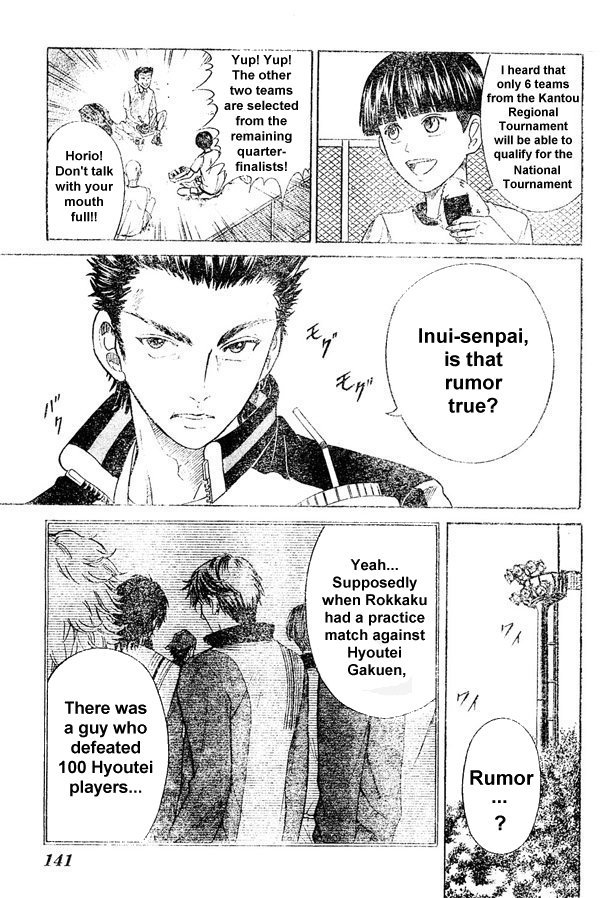 Prince of Tennis Chapter 168 page 5 - Chapter 168: The Man With The Long Racket