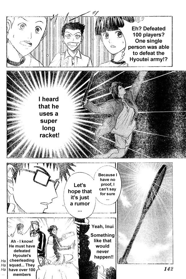 Prince of Tennis Chapter 168 page 6 - Chapter 168: The Man With The Long Racket