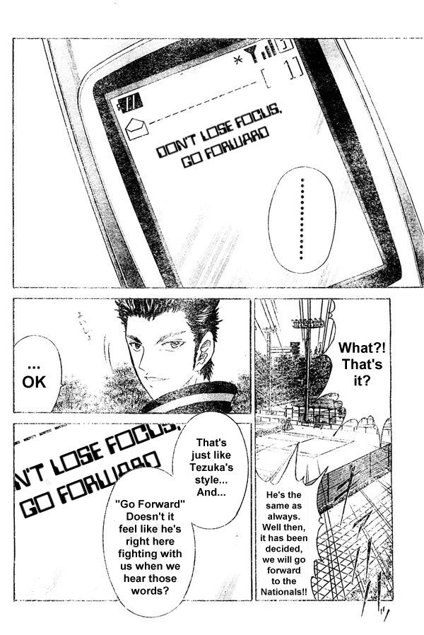 Prince of Tennis Chapter 168 page 8 - Chapter 168: The Man With The Long Racket