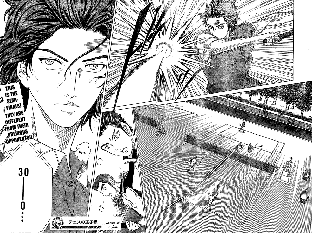 Prince of Tennis Chapter 169 page 15 - Chapter 169: Seigaku VS Rokkaku