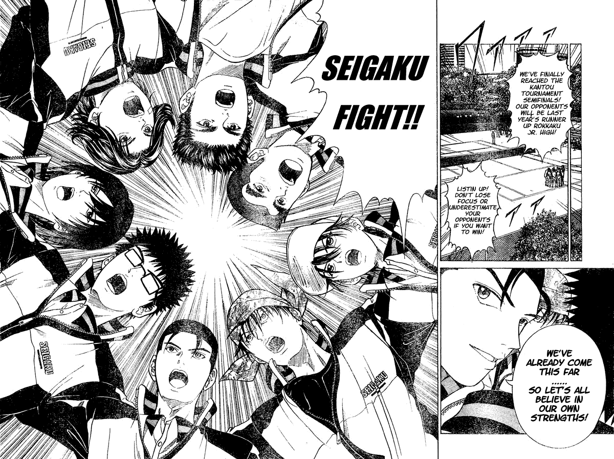 Prince of Tennis Chapter 169 page 2 - Chapter 169: Seigaku VS Rokkaku