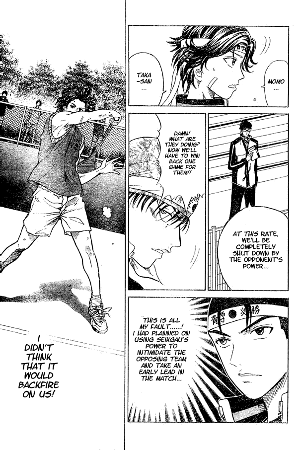 Prince of Tennis Chapter 170 page 14 - Chapter 170: Their Own Style Of Tennis