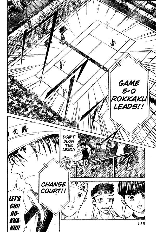 Prince of Tennis Chapter 170 page 15 - Chapter 170: Their Own Style Of Tennis