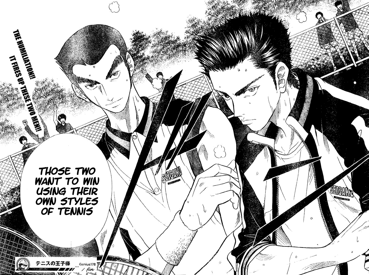 Prince of Tennis Chapter 170 page 19 - Chapter 170: Their Own Style Of Tennis