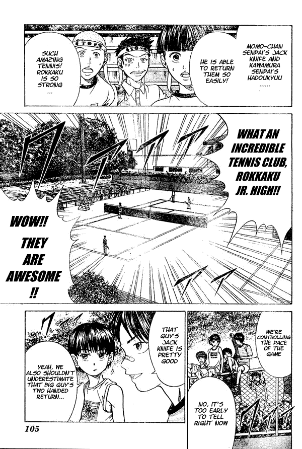 Prince of Tennis Chapter 170 page 4 - Chapter 170: Their Own Style Of Tennis
