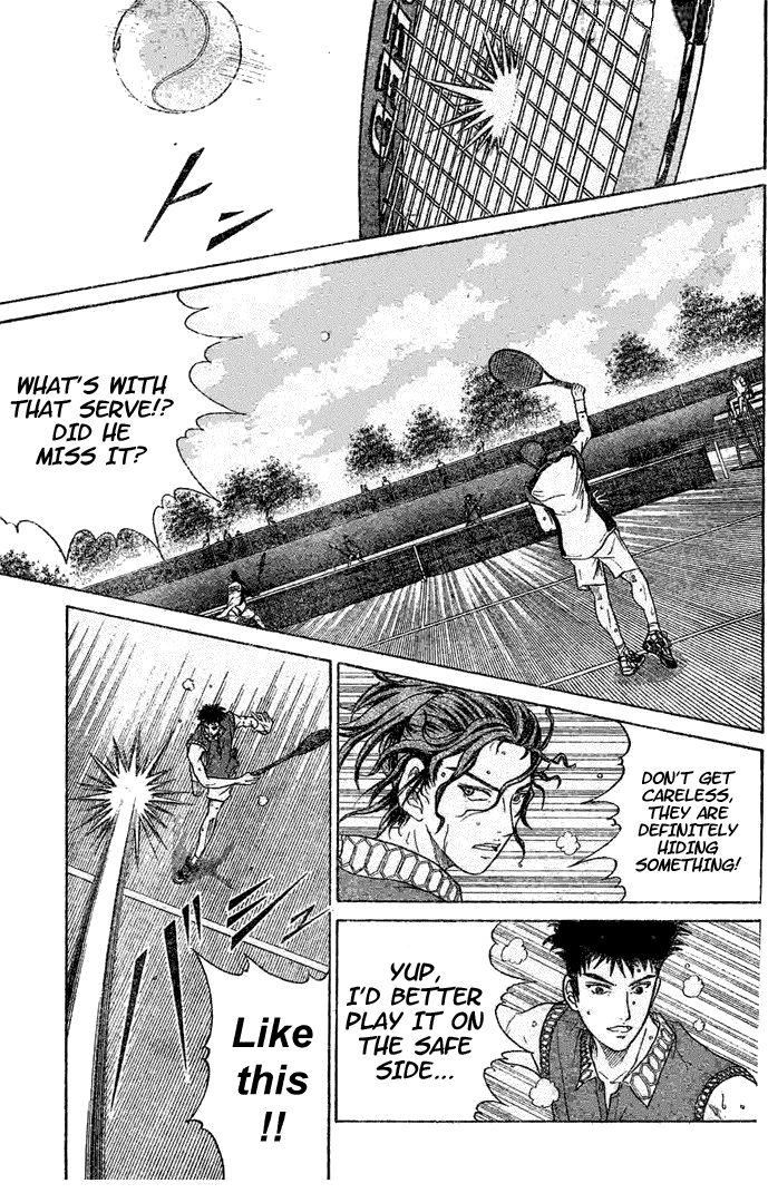Prince of Tennis Chapter 172 page 5 - Chapter 172: Beware Of 'That'!