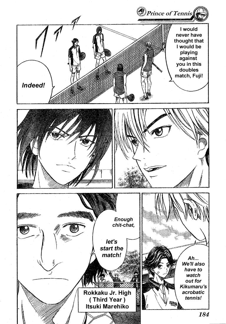Prince of Tennis Chapter 174 page 5 - Chapter 174: Initiative