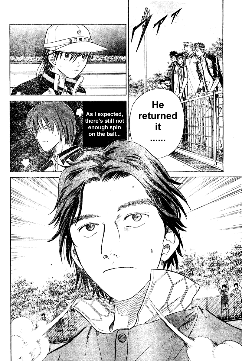 Prince of Tennis Chapter 176 page 5 - Chapter 176: He Returned It...