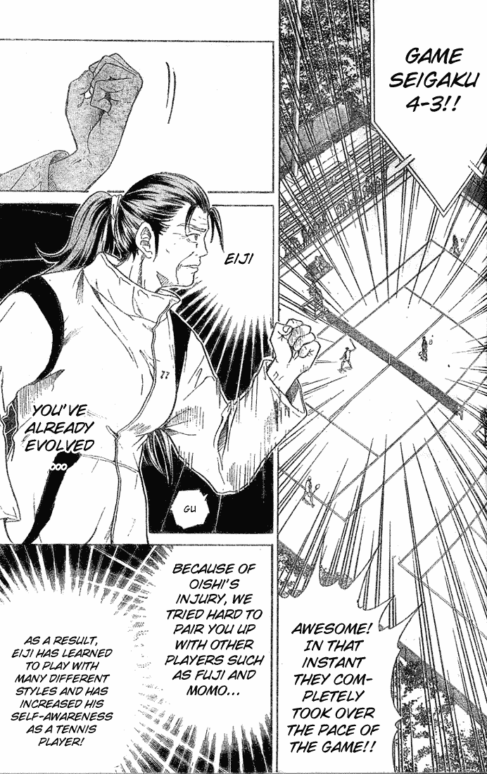 Prince of Tennis Chapter 178 page 11 - Chapter 178: Kikumaru's New Step