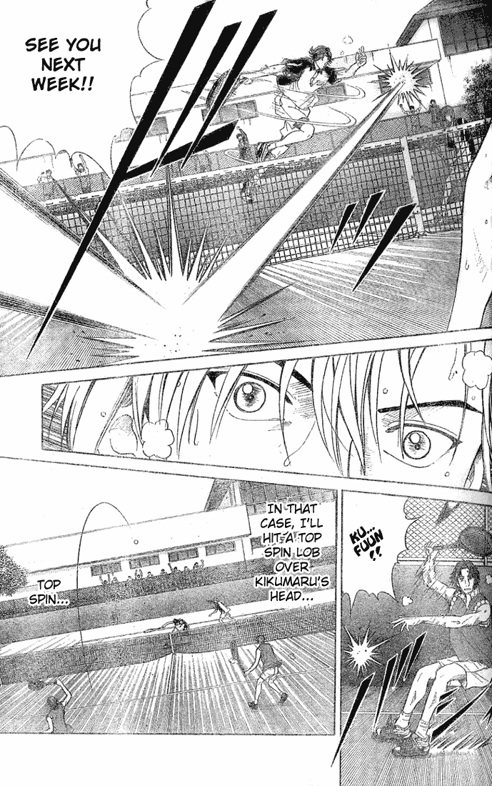 Prince of Tennis Chapter 178 page 16 - Chapter 178: Kikumaru's New Step