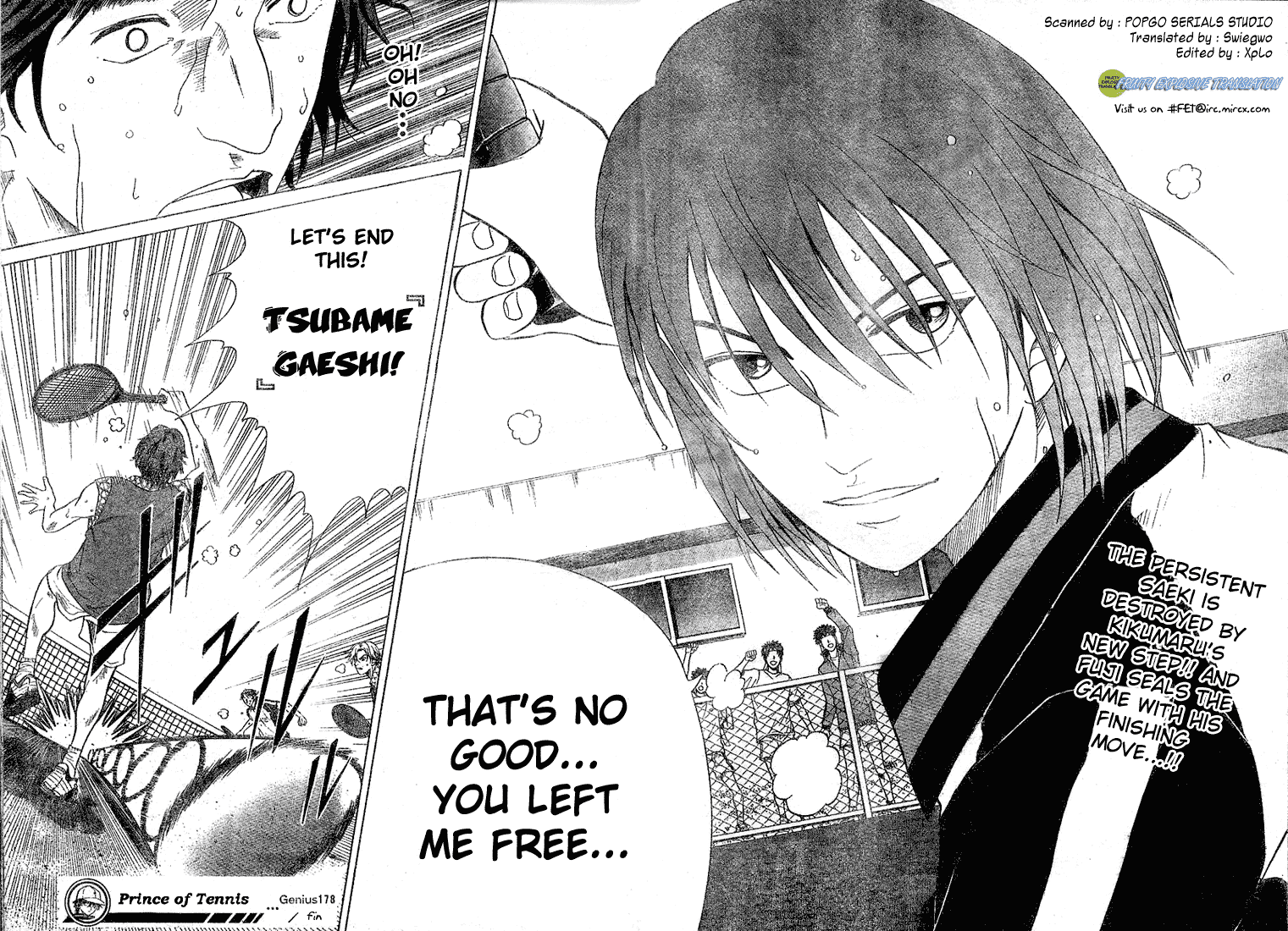 Prince of Tennis Chapter 178 page 17 - Chapter 178: Kikumaru's New Step