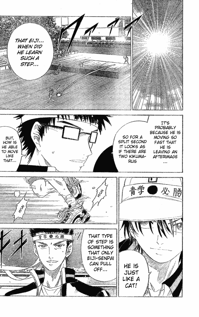 Prince of Tennis Chapter 178 page 8 - Chapter 178: Kikumaru's New Step