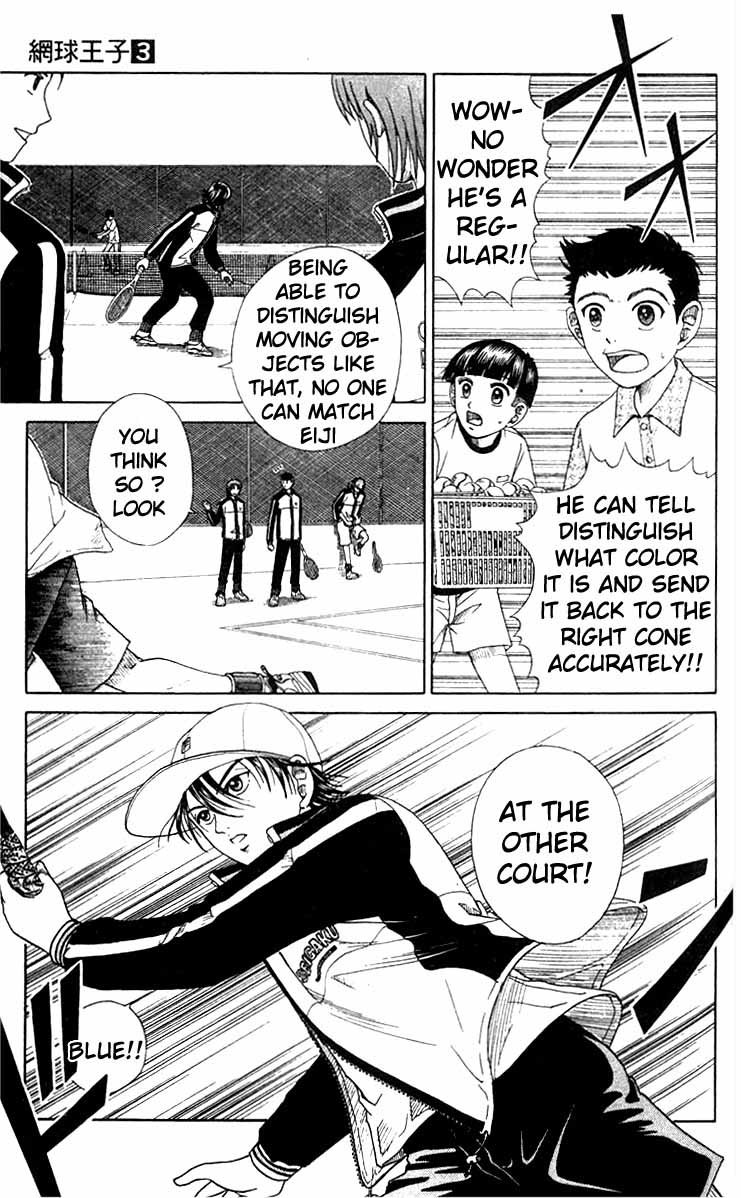 Prince of Tennis Chapter 18 page 11 - Chapter 18: Guys Who Are Determined To Win