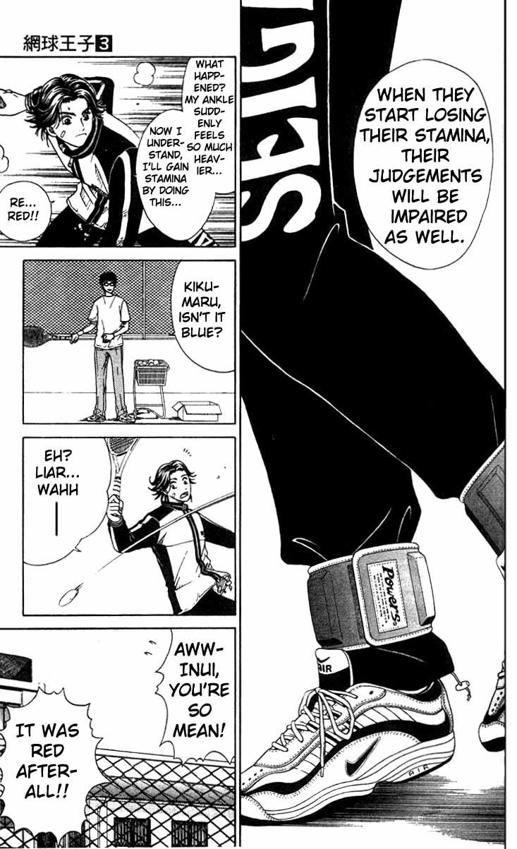 Prince of Tennis Chapter 18 page 13 - Chapter 18: Guys Who Are Determined To Win