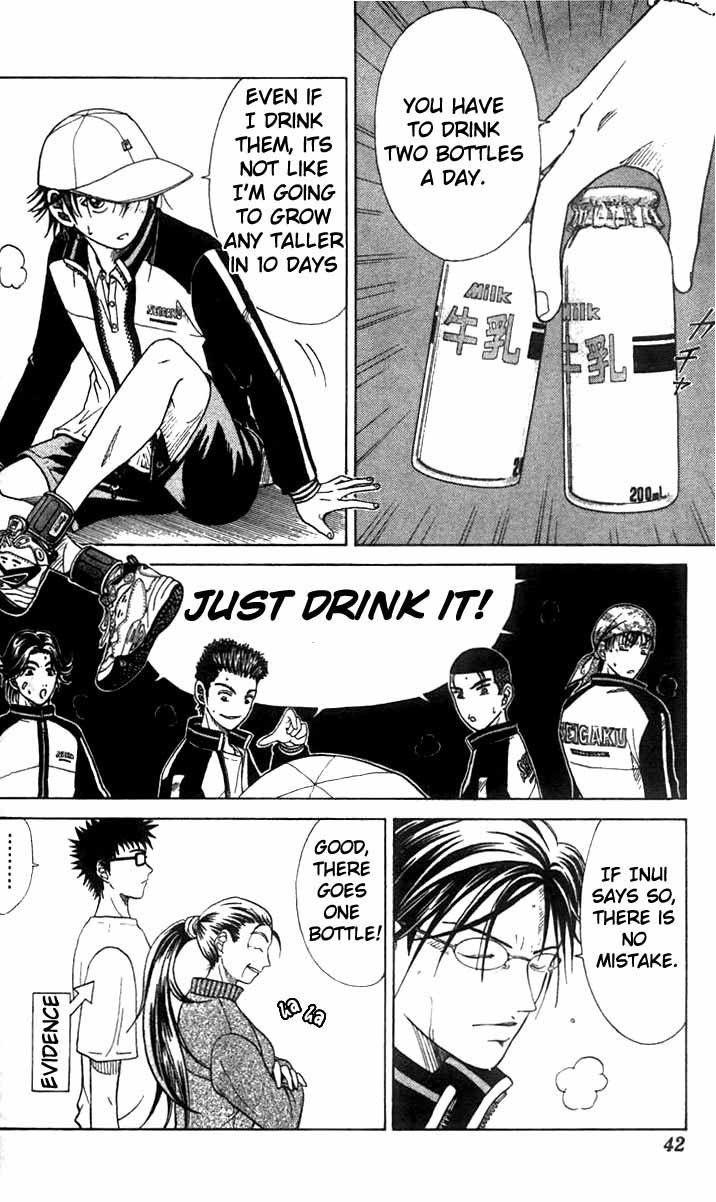 Prince of Tennis Chapter 18 page 15 - Chapter 18: Guys Who Are Determined To Win