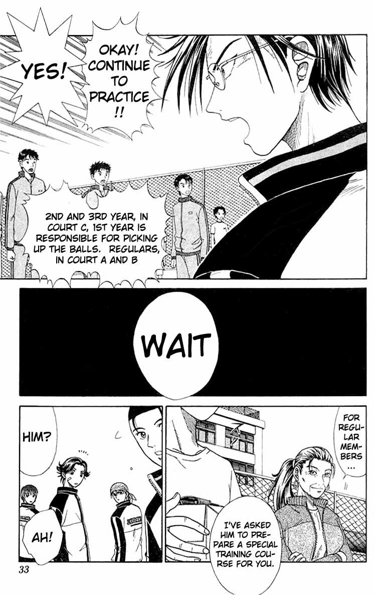 Prince of Tennis Chapter 18 page 7 - Chapter 18: Guys Who Are Determined To Win