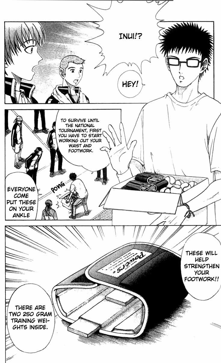 Prince of Tennis Chapter 18 page 8 - Chapter 18: Guys Who Are Determined To Win