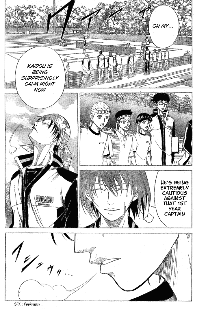 Prince of Tennis Chapter 180 page 2 - Chapter 180: Pressure
