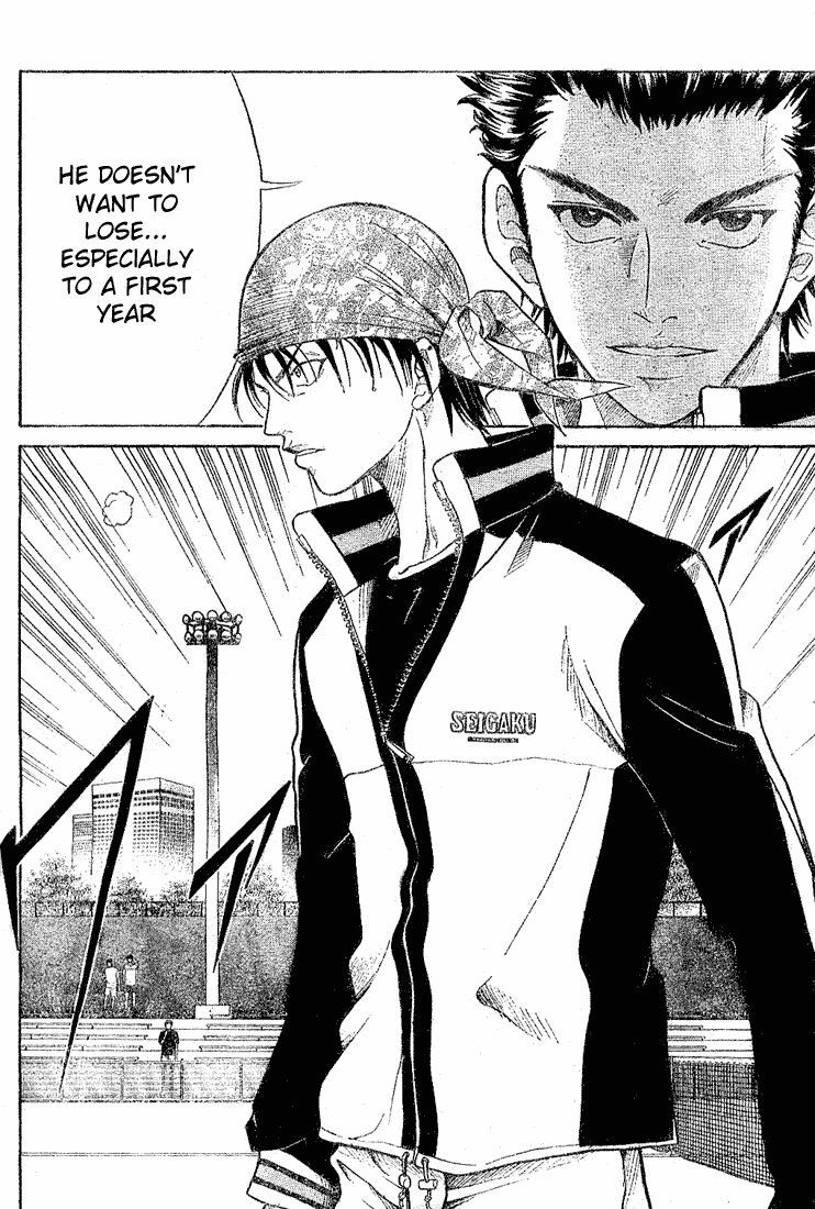Prince of Tennis Chapter 180 page 7 - Chapter 180: Pressure
