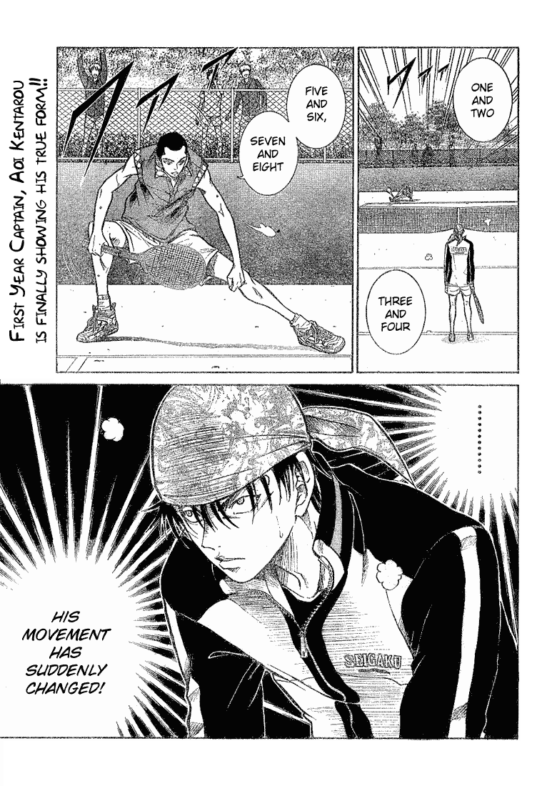 Prince of Tennis Chapter 181 page 1 - Chapter 181: Aoi Kentarou