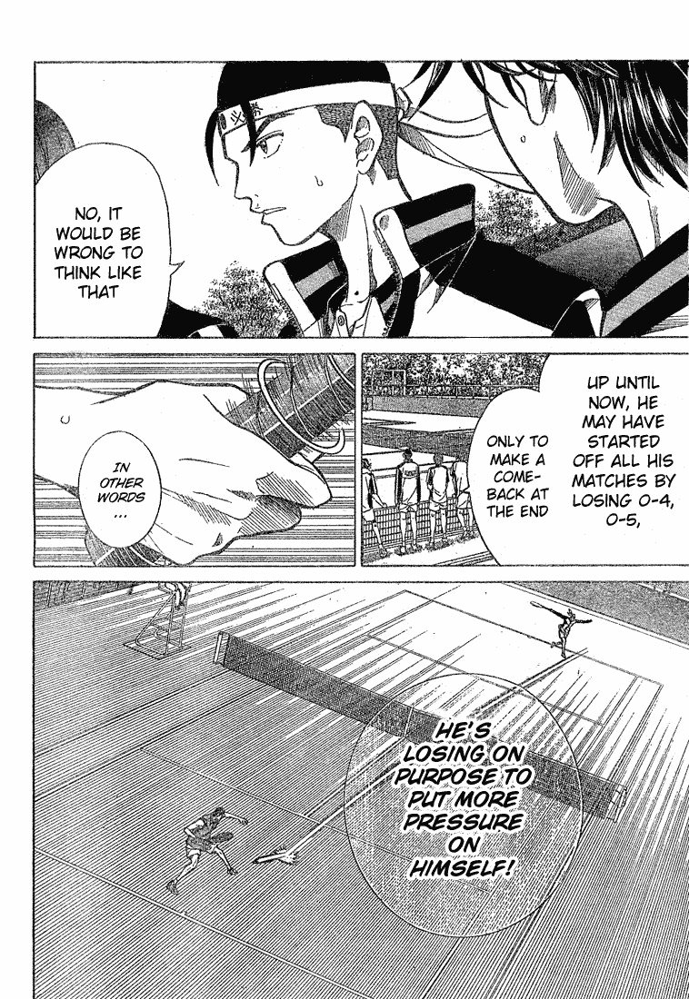 Prince of Tennis Chapter 181 page 10 - Chapter 181: Aoi Kentarou