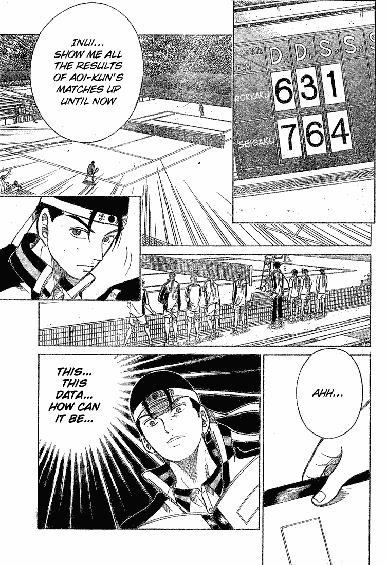 Prince of Tennis Chapter 181 page 3 - Chapter 181: Aoi Kentarou