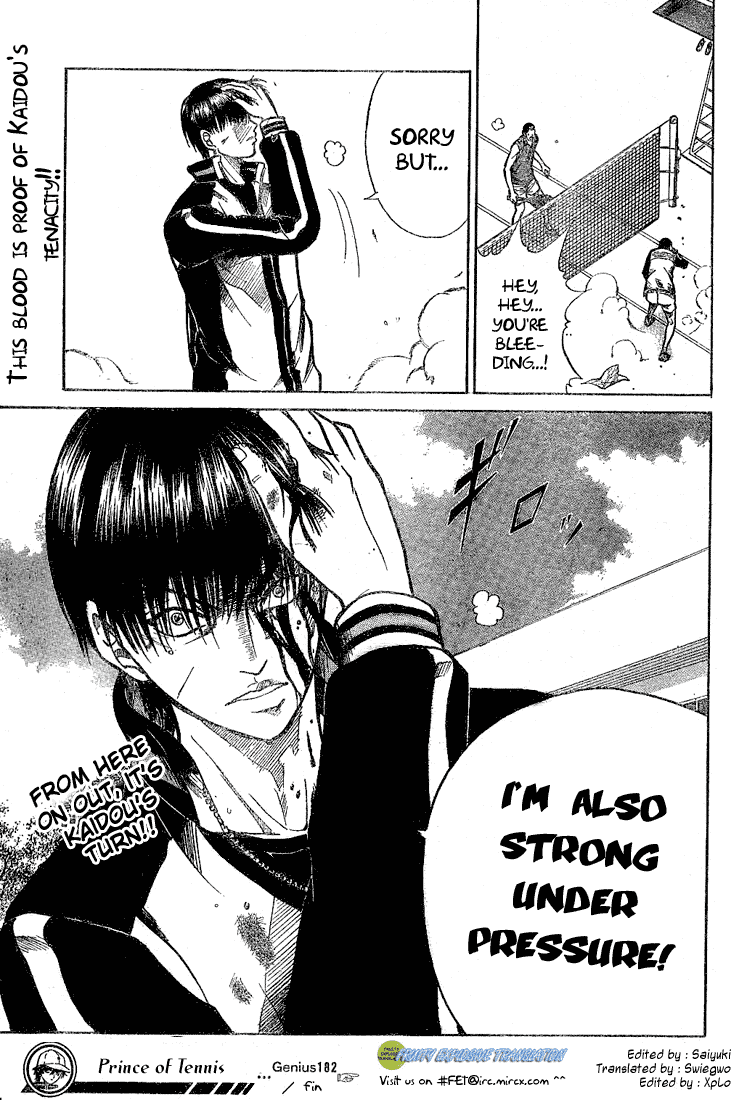 Prince of Tennis Chapter 182 page 15 - Chapter 182: First Contact