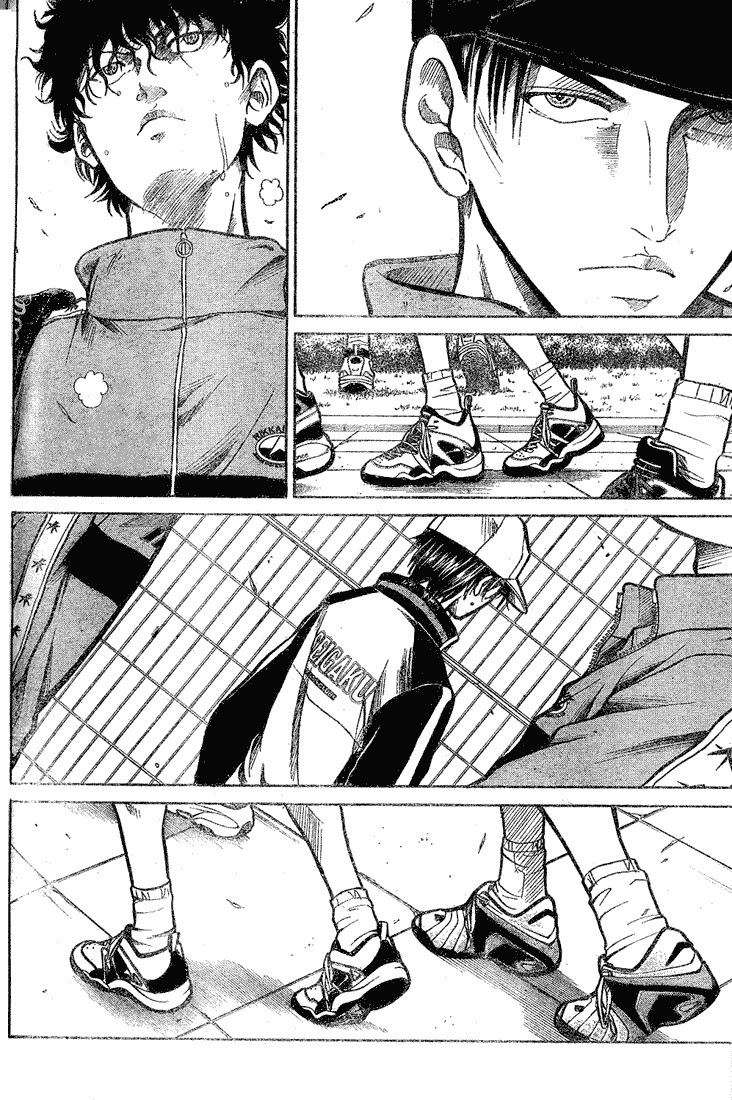 Prince of Tennis Chapter 182 page 3 - Chapter 182: First Contact