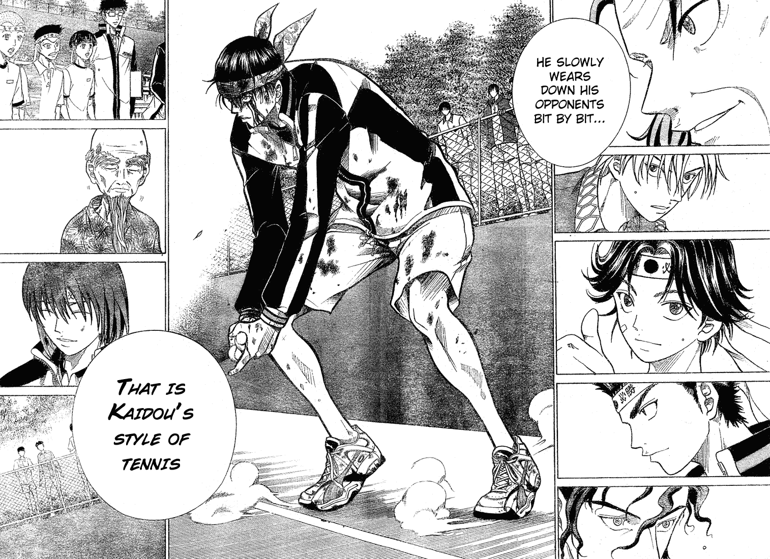 Prince of Tennis Chapter 183 page 11 - Chapter 183: Kaidou Kaoru's Tennis