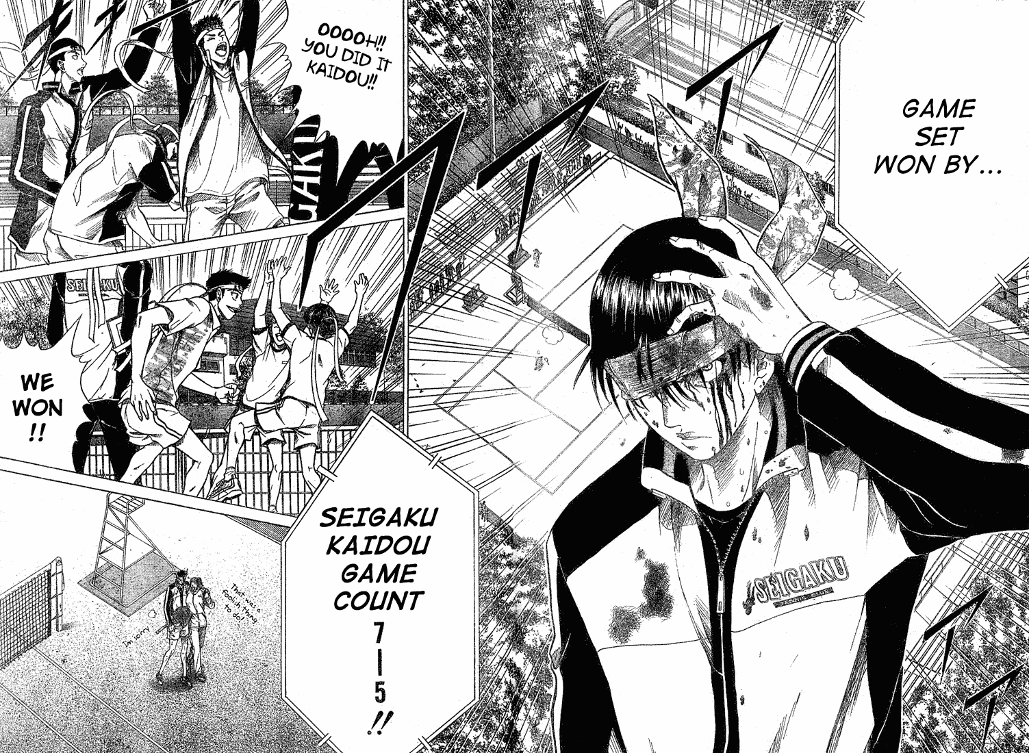 Prince of Tennis Chapter 183 page 14 - Chapter 183: Kaidou Kaoru's Tennis