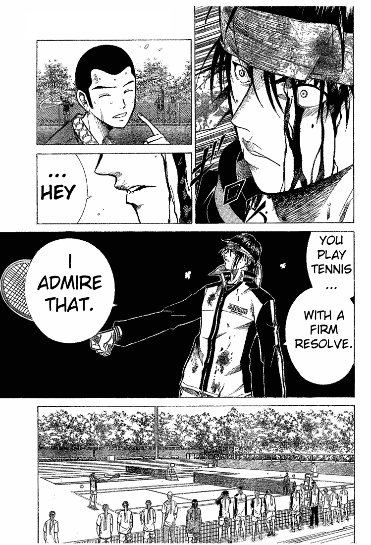 Prince of Tennis Chapter 183 page 3 - Chapter 183: Kaidou Kaoru's Tennis