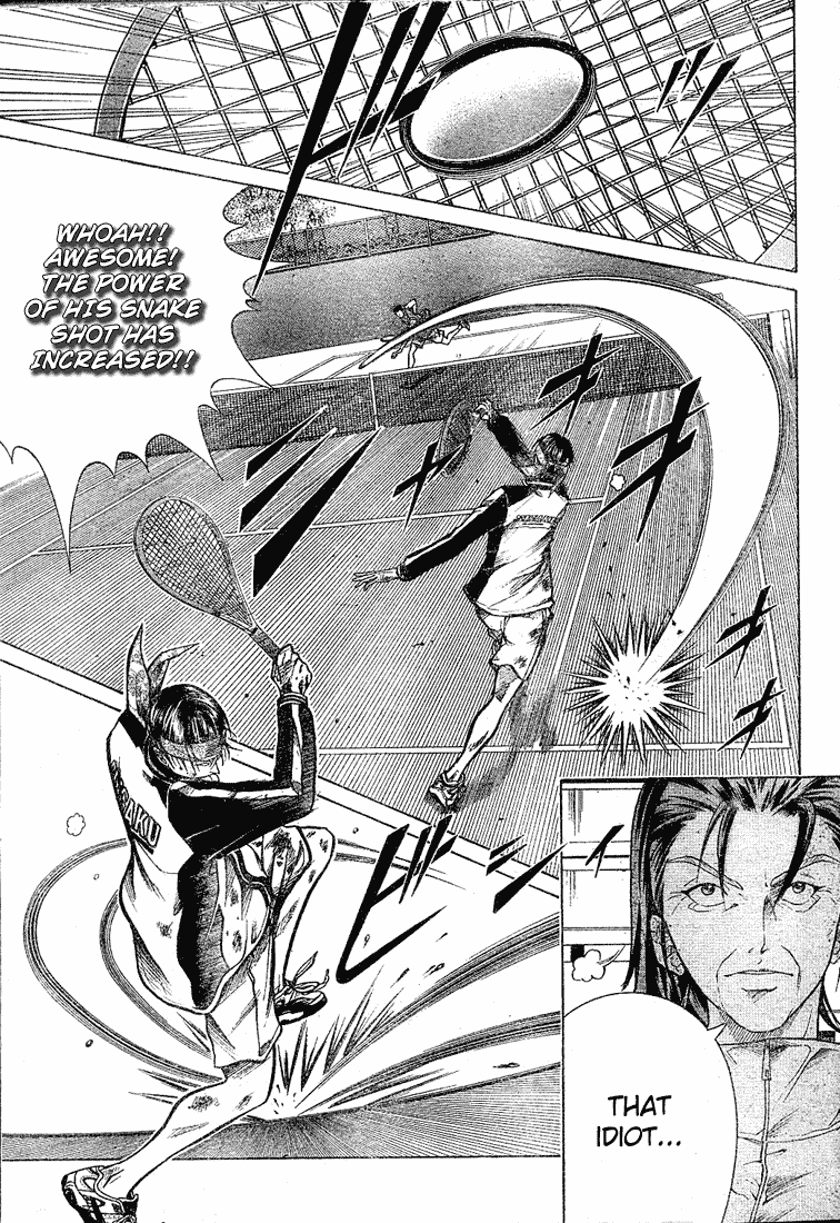Prince of Tennis Chapter 183 page 5 - Chapter 183: Kaidou Kaoru's Tennis